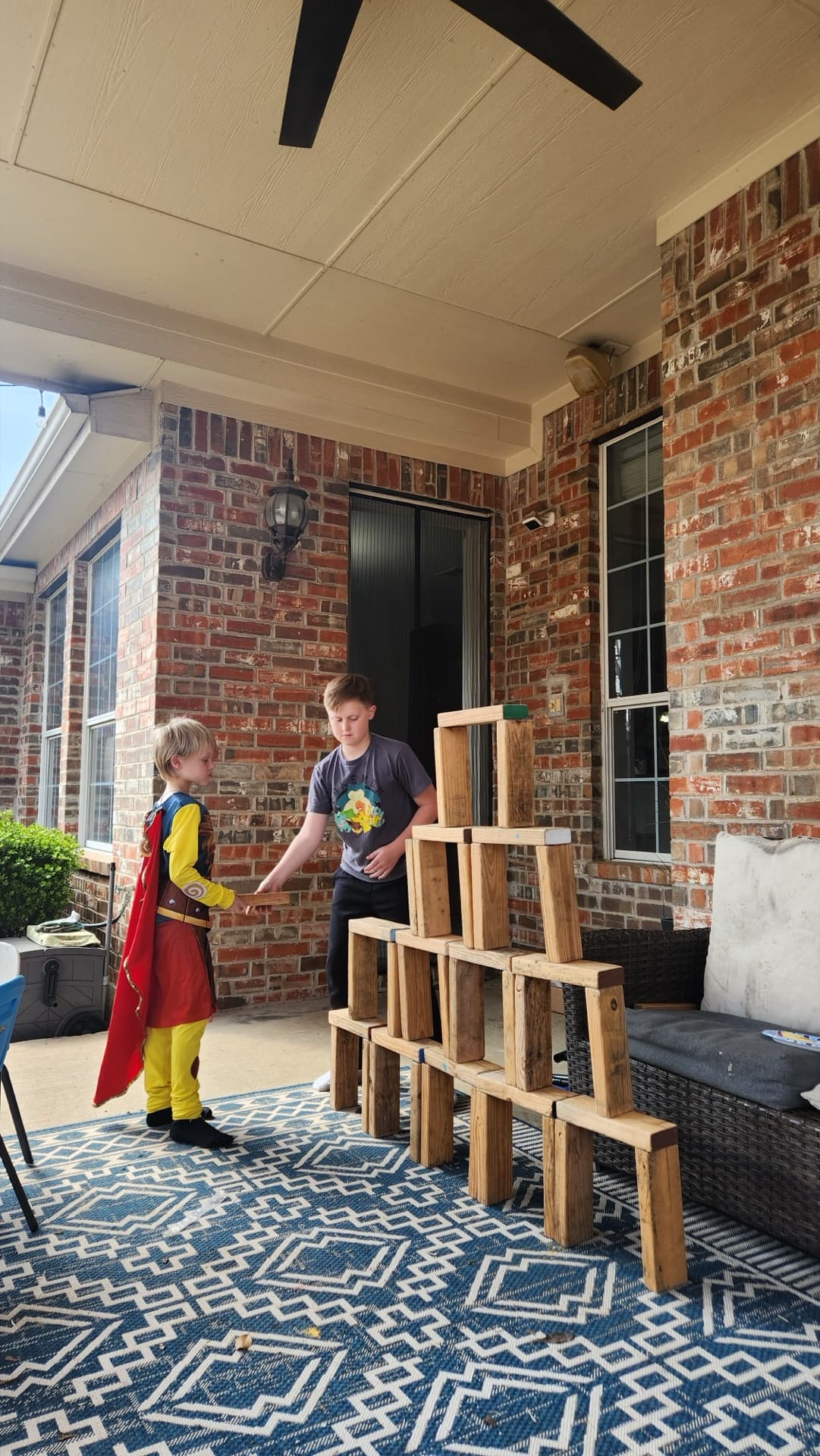 Building with blocks